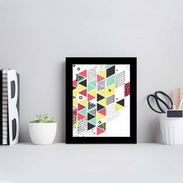 Wallity Cuadro Decorativo Enmarcado SCT-065 Multicolor